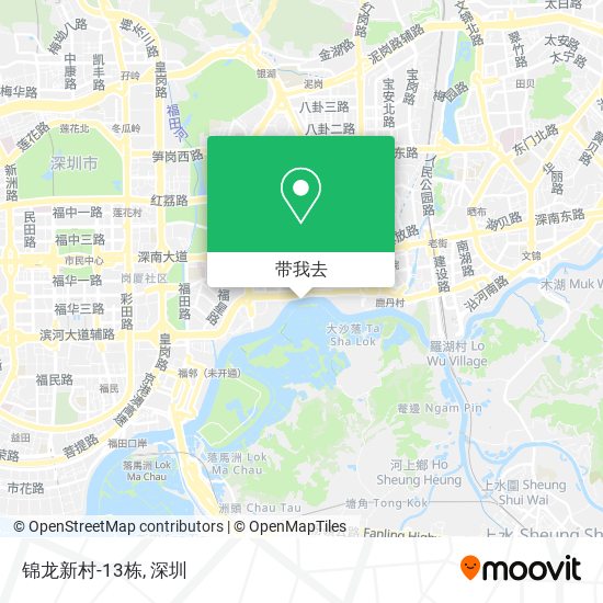 锦龙新村-13栋地图