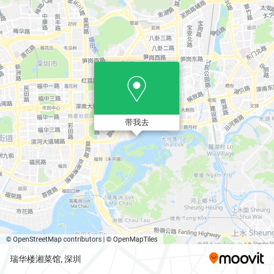 瑞华楼湘菜馆地图