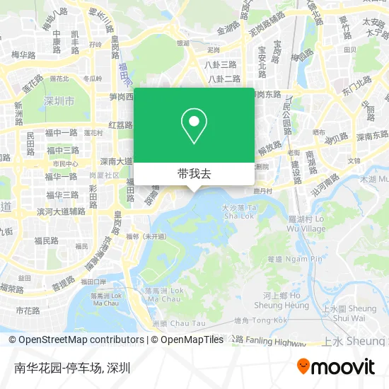 南华花园-停车场地图