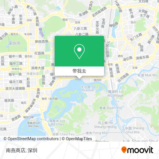 南燕商店地图
