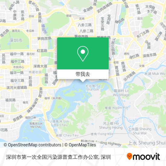 深圳市第一次全国污染源普查工作办公室地图