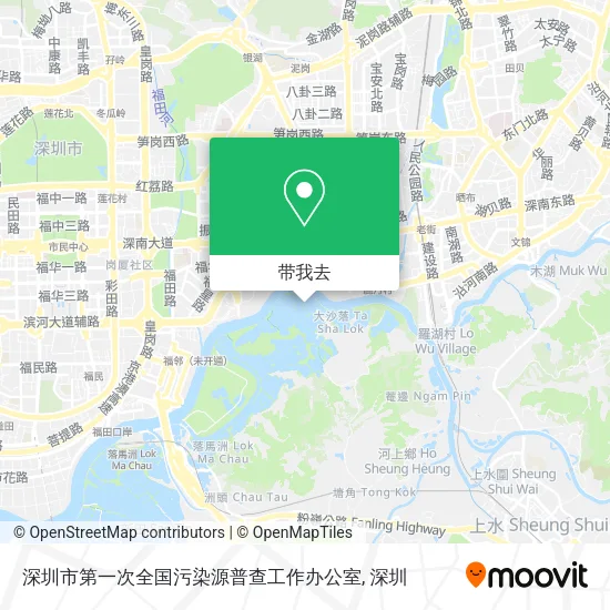 深圳市第一次全国污染源普查工作办公室地图
