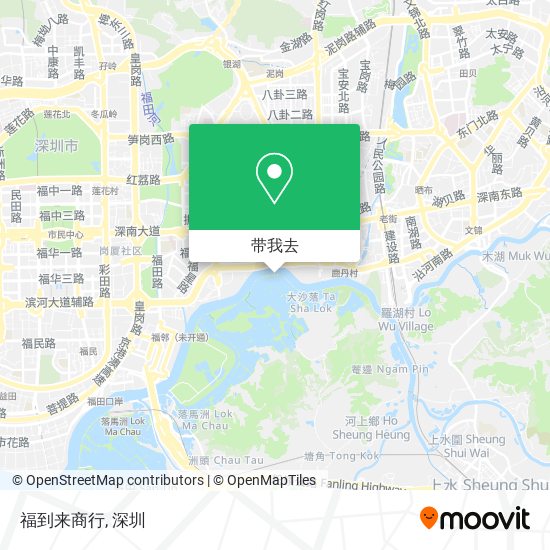 福到来商行地图