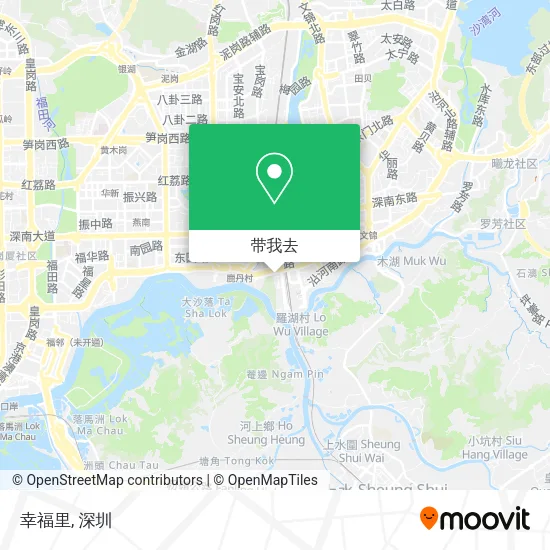 幸福里地图