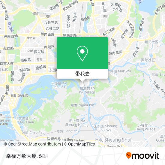 幸福万象大厦地图