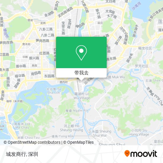 城发商行地图