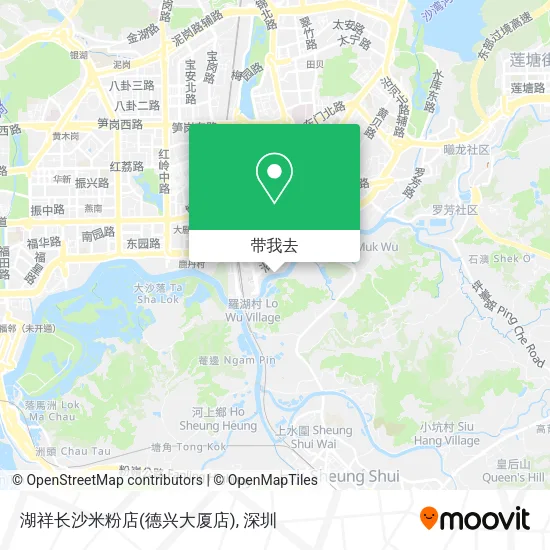 湖祥长沙米粉店(德兴大厦店)地图