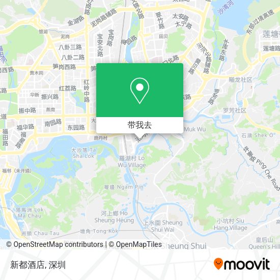 新都酒店地图