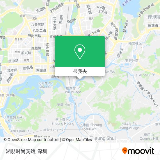 湘朋时尚宾馆地图
