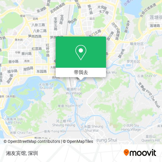 湘友宾馆地图