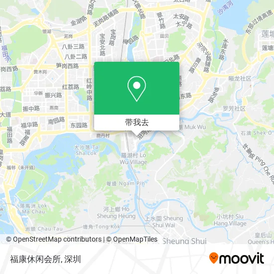 福康休闲会所地图