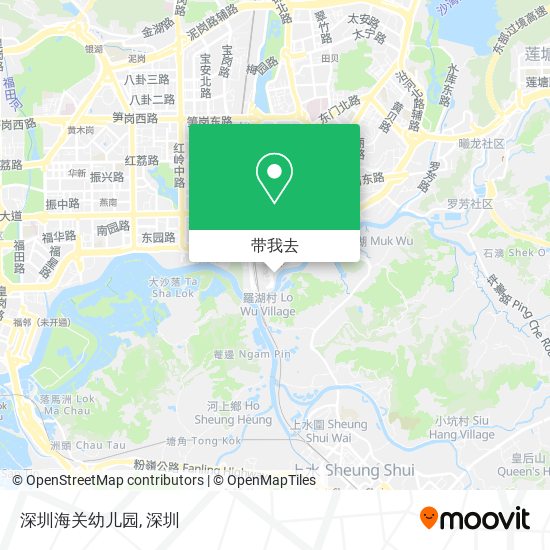 深圳海关幼儿园地图