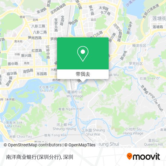 南洋商业银行(深圳分行)地图