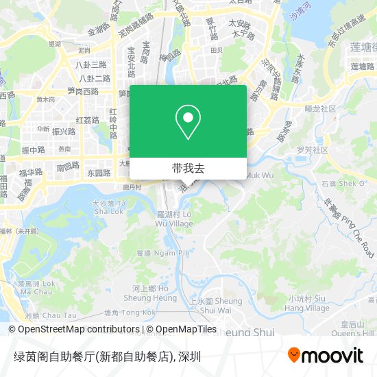 绿茵阁自助餐厅(新都自助餐店)地图