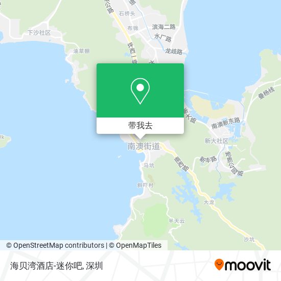 海贝湾酒店-迷你吧地图