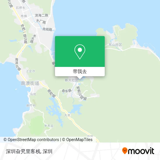 深圳旮旯里客栈地图