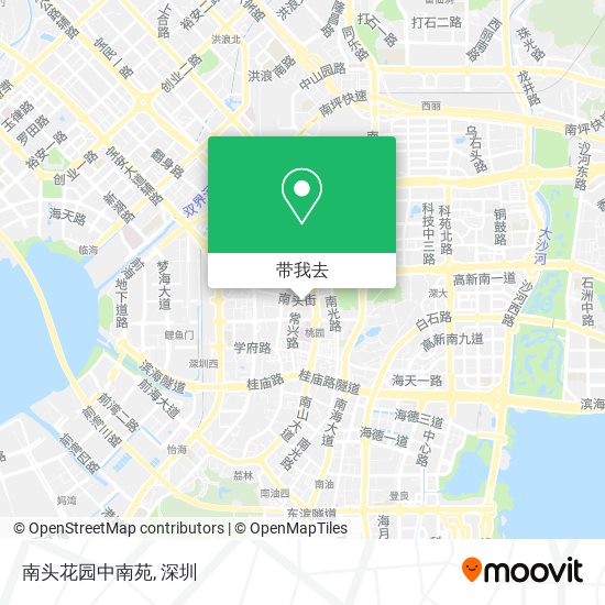南头花园中南苑地图