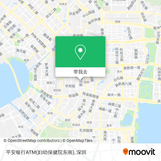 平安银行ATM(妇幼保健院东南)地图