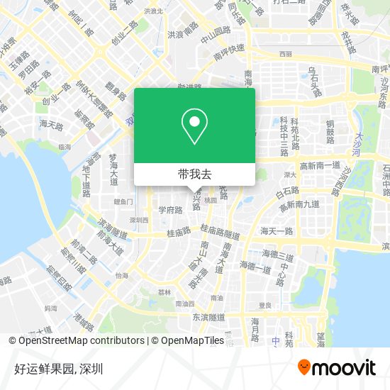 好运鲜果园地图