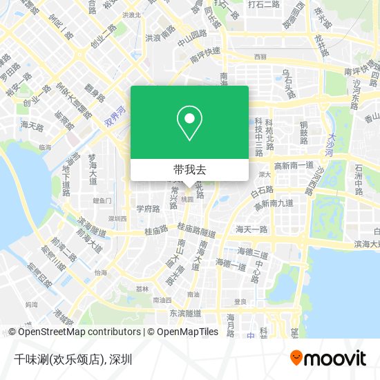 千味涮(欢乐颂店)地图