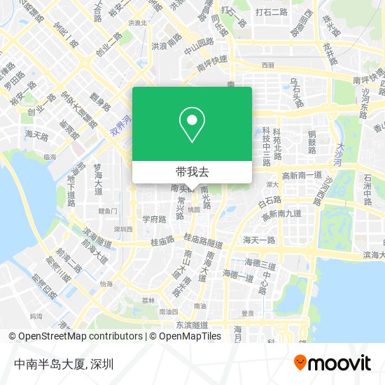 中南半岛大厦地图