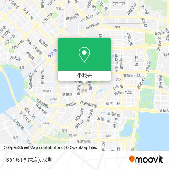 361度(李纯店)地图