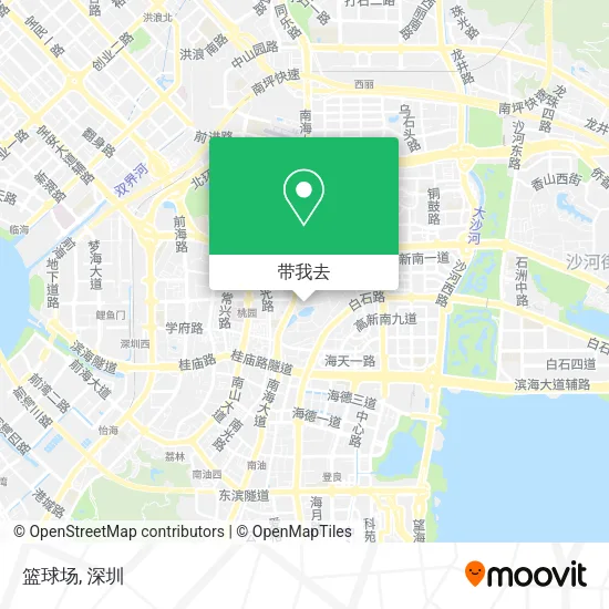 篮球场地图