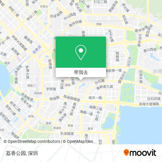 荔香公园地图