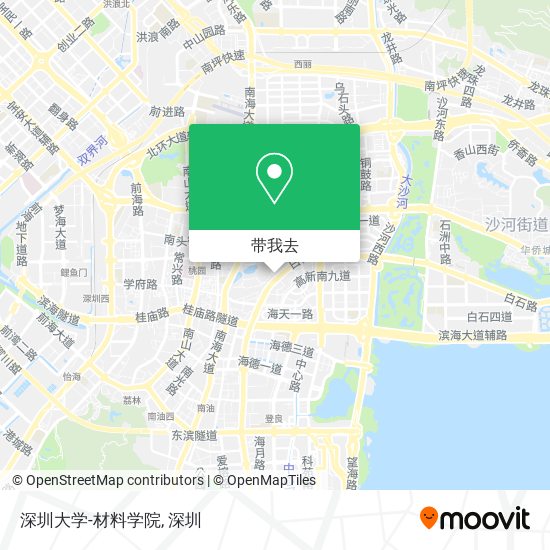 深圳大学-材料学院地图