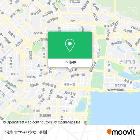 深圳大学-科技楼地图