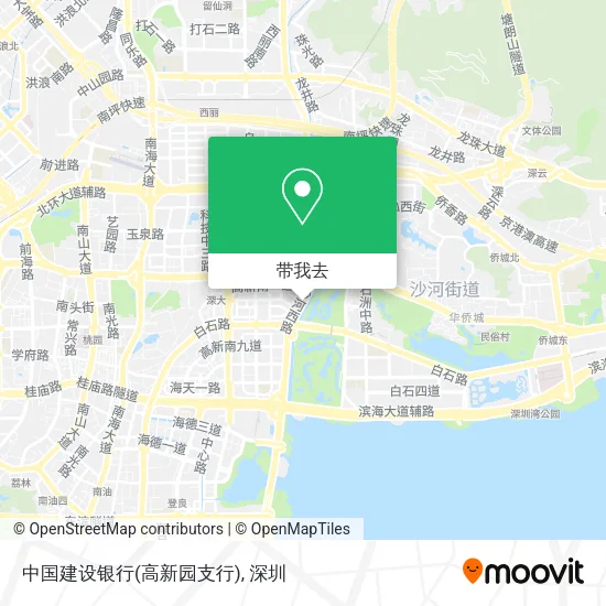 中国建设银行(高新园支行)地图
