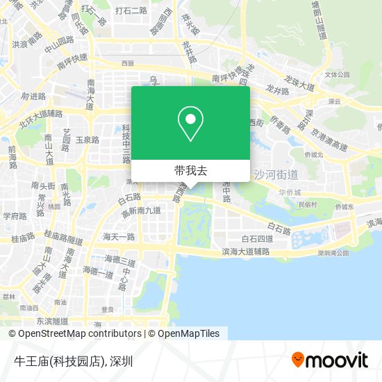 牛王庙(科技园店)地图
