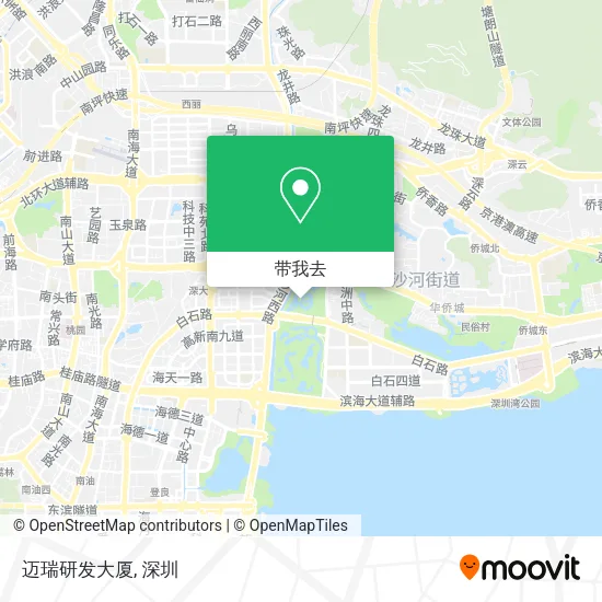 迈瑞研发大厦地图