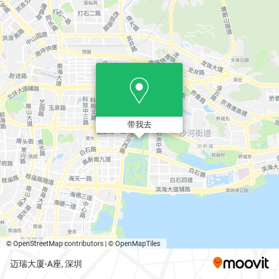迈瑞大厦-A座地图