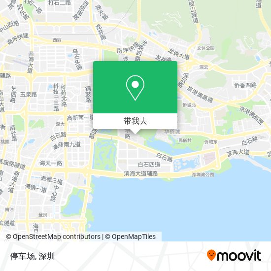 停车场地图