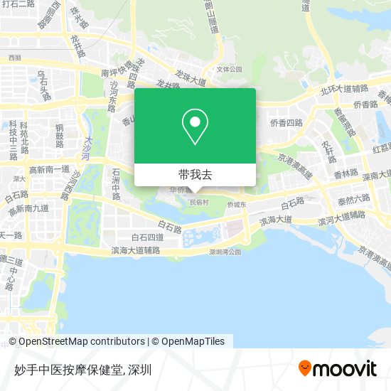 妙手中医按摩保健堂地图