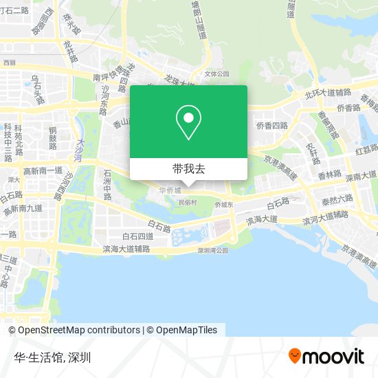 华·生活馆地图