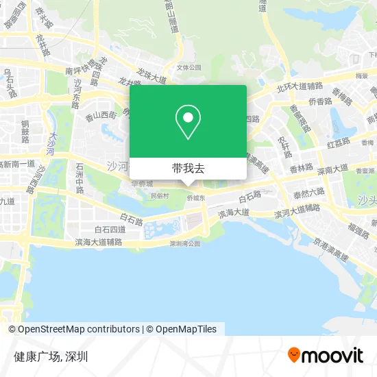 健康广场地图