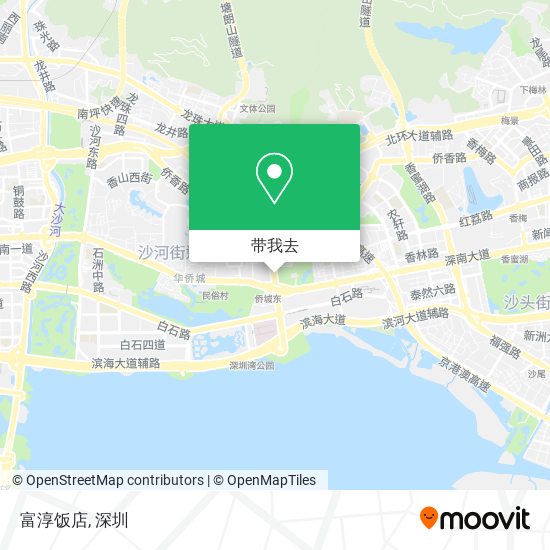 富淳饭店地图