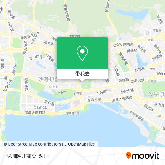 深圳陕北商会地图