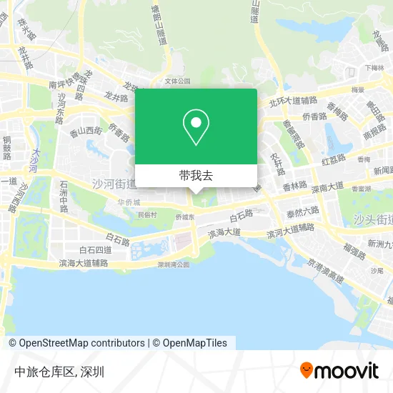 中旅仓库区地图