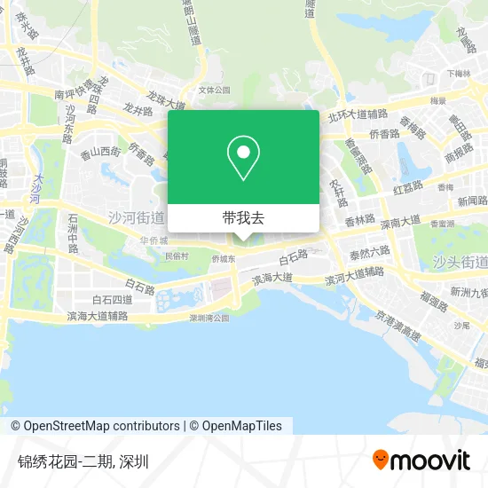 锦绣花园-二期地图