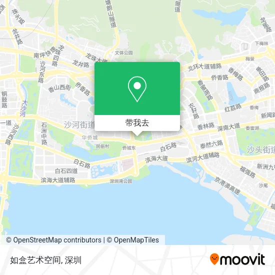 如盒艺术空间地图