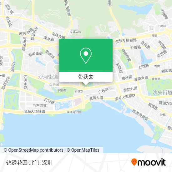锦绣花园-北门地图