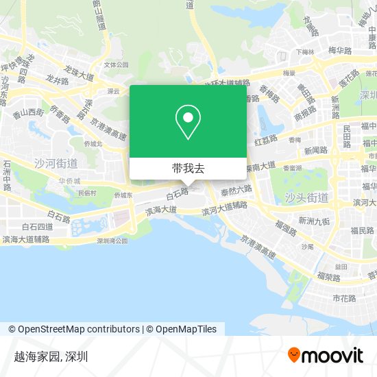 越海家园地图