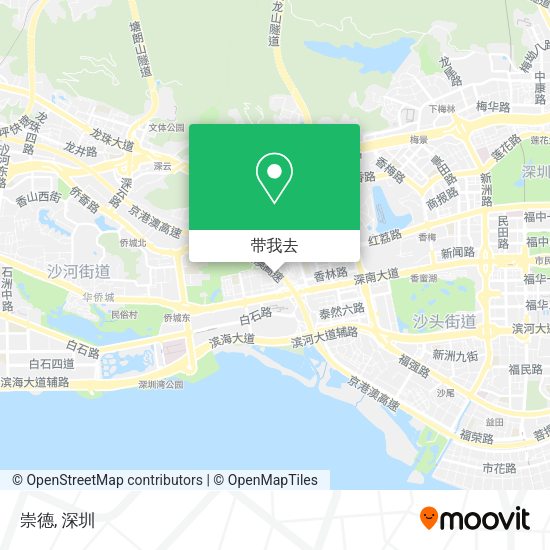 崇德地图