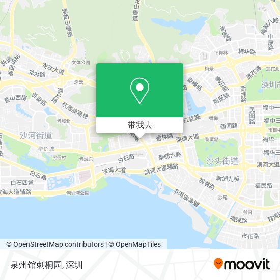 泉州馆刺桐园地图