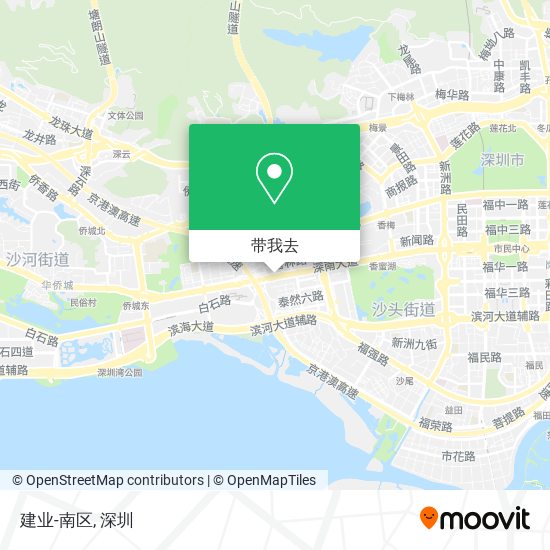 建业-南区地图