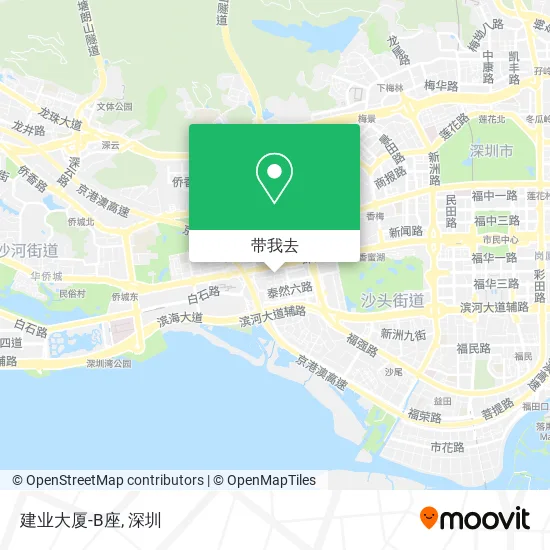 建业大厦-B座地图