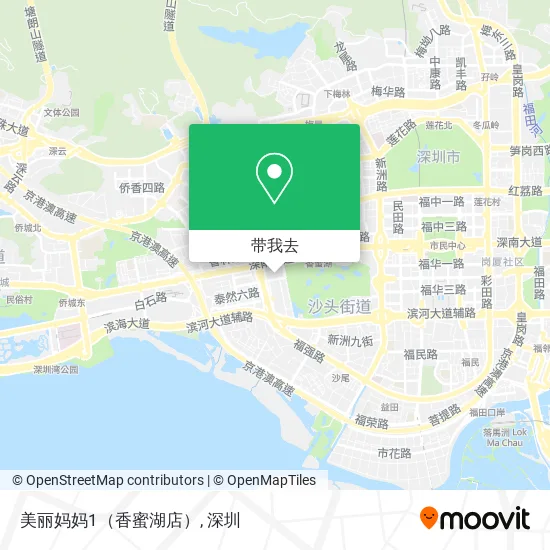 美丽妈妈1（香蜜湖店）地图